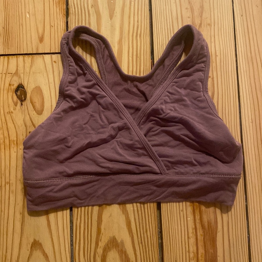 EUC Kindred Bravely Davy Piper Nursing Bra Bralette Racerback Med Soft.